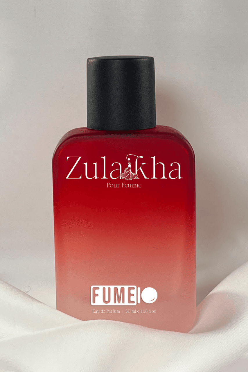Zulaikha eau de parfum bottle — Fumeio female fragrance